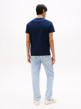 Blue Logo Jersey Crew Neck T-Shirt  Men