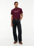 Purple Logo Jersey Crew Neck T-Shirt  Men