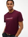 Purple Logo Jersey Crew Neck T-Shirt  Men