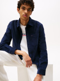 Blue Regular Fit Corduroy Shirt  Men