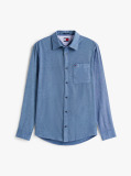 Blue Regular Fit Flannel Shirt  Men