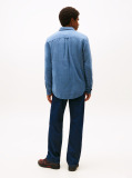 Blue Regular Fit Flannel Shirt  Men