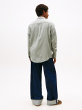 Green Regular Fit Flannel Shirt  Men