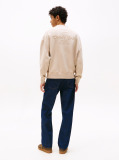Beige Classic '90s Tonal Back Logo Sweatshirt  Men