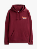 Red Logo Terry Hoody  Men