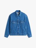 Denim Denim Oversized Τζάκετ Με Spell-Out Λογότυπο  Άνδρες