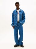 Denim Denim Oversized Τζάκετ Με Spell-Out Λογότυπο  Άνδρες