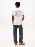 Μπεζ T-Shirt Με Κλασική Λαιμόκοψη Και Signature Πίσω Λογότυπο  Άνδρες