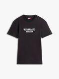 Black Regular Tonal Logo Short-Sleeve T-Shirt  Men