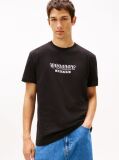 Black Regular Tonal Logo Short-Sleeve T-Shirt  Men