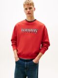Κόκκινο Φούτερ Fleece Με Λογότυπο '90s  Άνδρες