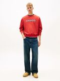 Κόκκινο Φούτερ Fleece Με Λογότυπο '90s  Άνδρες