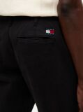 Black Scanton Slim Peached Twill Chinos  Men