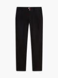 Black Scanton Slim Peached Twill Chinos  Men