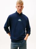 Blue Mountain Logo Embroidery Terry Sweatshirt  Men