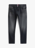 Denim Austin Black Slim Tapered Leg Jeans  Men