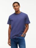 Blue Tommy Flag Relaxed T-Shirt  Men