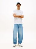 Grey Tommy Flag Relaxed T-Shirt  Men