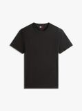 Black Logo Slim Waffle Knit T-Shirt  Men