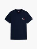 Blue Signature Logo Slim Jersey T-Shirt  Men