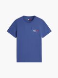 Blue Signature Logo Slim Jersey T-Shirt  Men