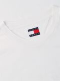 White Signature Logo Slim Jersey T-Shirt  Men