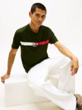 Green Signature Logo Jersey T-Shirt  Men