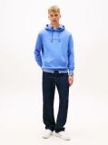 Blue Logo Terry Drawstring Hoody  Men