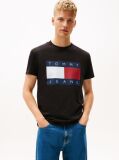 Black Flag Badge Jersey Crew Neck T-Shirt  Men