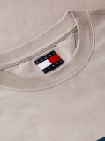 Brown Flag Badge Jersey Crew Neck T-Shirt  Men