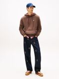 Καφέ Hoody Με Ετικέτα Tommy  Άνδρες