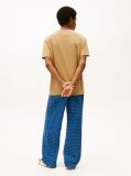 Beige Tonal Tommy Badge Jersey T-Shirt  Men