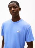 Blue Tonal Tommy Badge Jersey T-Shirt  Men