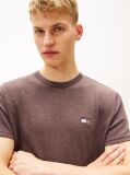 Brown Tonal Tommy Badge Jersey T-Shirt  Men