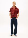 Red Tonal Tommy Badge Jersey T-Shirt  Men