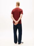 Red Tonal Tommy Badge Jersey T-Shirt  Men