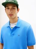Blue Hilfiger Flag Regular Fit Pique Polo Shirt  Men