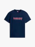 Μπλε T-Shirt Με Appliqué Λογότυπο  Άνδρες