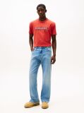 Red Logo Appliqué Jersey T-Shirt  Men