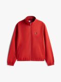 Red Water Repellent Funnel Neck Jacket  Men