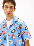 Multi Regular Fit Print Short Sleeve Shirt  Men