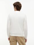 Beige Tommy Flag Slim Crew Neck Jumper  Men
