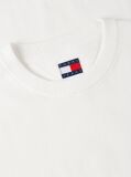 Beige Tommy Flag Slim Crew Neck Jumper  Men