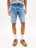 Denim Ronnie Whiskered Slim Denim Bermuda Shorts  Men