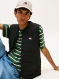Black Water Repellent Colour-Blocked Back Logo Gilet  Men