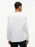 Beige Signature Logo Slim Long Sleeve T-Shirt  Men