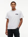 Γκρι Άνετο T-Shirt Με Signature Λογότυπο  Άνδρες