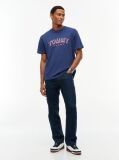 Blue Logo Relaxed Crew Neck T-Shirt  Men