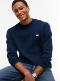Blue Badge Fleece Crew Neck Sweatshirt  Men