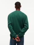 Green Badge Fleece Crew Neck Sweatshirt  Men